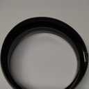 HDBUBALUS 5.75 Inch Visor Headlight Trim Ring 5 3/4" Head Lamp Decorative Ring Fit for Harley Sportster 883 1200 Forty Eight Dyna Softail Black