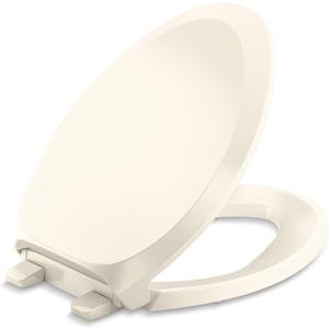 KOHLER French Curve Ready Latch Quiet-Close Elongated Toilet Seat