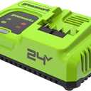 Greenworks 24V 5A Rapid Battery Charger (Genuine Greenworks Charger)
