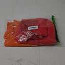 For G and PL Women's Halloween Costume Suit Orange Turtleneck Sweater with Red Skirt (Medium)