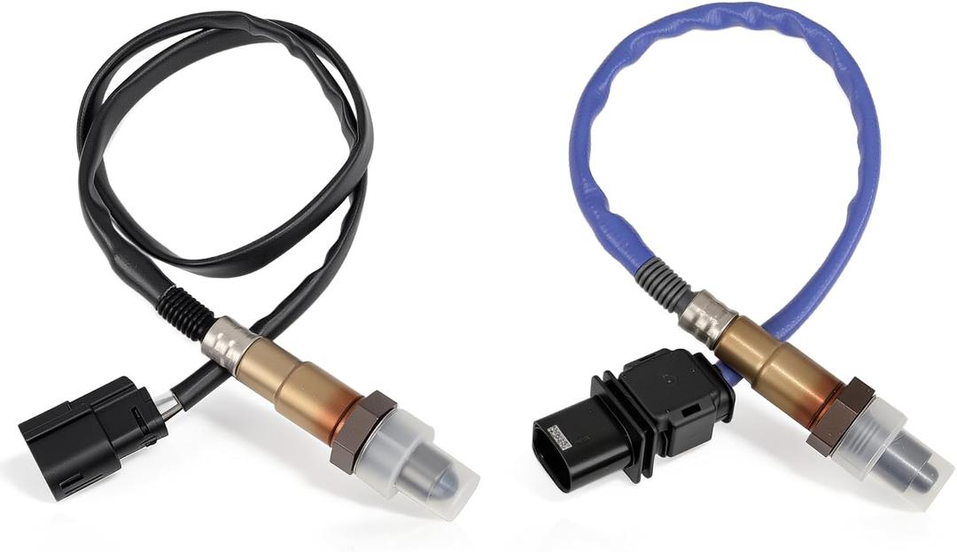 2Pcs Oxygen Sensor Upstream & Downstream 234-5068 234-4575 Compatible for 2013-2016 Ford Escape 2.0L L4 Turbocharged, 2015-2018 Focus 2.0L L4 Not Turbocharged