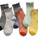 Athletic Socks for Women and Girls Cute Cotton Sock No Size