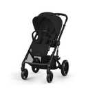 Cybex Balios S Lux Full Sized Stroller for Infant & Toddler - Moon Black