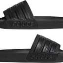 adidas Unisex Shower Slide Sandal, Core Black/Core Black/Core Black, 11 US Men