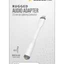 Acoustix Rugged Audio Adapter Fast Lighting Male to 3.5mm Female Jack