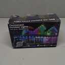 Pak Smart Permanent Outdoor Lights, 100FT with 60 LED, IP67 Waterproof Christmas String Lights, Scene Modes & Music Modes, Compatible with Alexa & Google Assistant, Outdoor Decor for House Garden