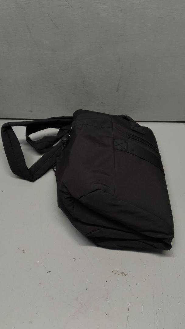 Black diaper bag , Size 18"W x 12"L