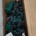 PREXTEX Multicolored Christmas Lights with Green Wire, 60 Feet, 300 Lights, Colorful String Lights Indoor or Outdoor - Incandescent String Lighting for Christmas Tree Decorations for Fences and Patios