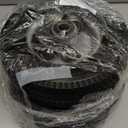 AR-PRO (2-Pack) 8-Inch Solid Wheel Replacement - 2.50-4" Flat Free Tire and Wheel with 5/8 extra 3/4 Bearings and 2.2" Offset Hub - Compatible with Hand Truck, Generator, Gorilla Carts