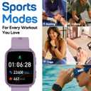 MorePro Fitness Tracker with 24/7 Heart Rate & Blood Pressure Monitor, Blood Oxygen & Sleep Tracker, Smart Watch with Step Calorie Counter, IP68 Waterproof Activity Tracker for Women Men Android iOS