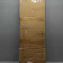 4Pack Cylinder Stands for Party, Foldable Cardboard Columns with 4 Clear Round Top Plates, Cake Display Pedestal Stand for Wedding Banquet Vendor Events Decorative (Beige)