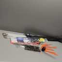 Sealegend 30 Feet Chimney Sweep Kit Chimney Brush, Chimney Cleaning Kit and Rotary Chimney Cleaning System, Fireplace Brush Tool with 9 Nylon Flexible Rods