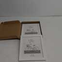 8x10 Picture Frames Set of 2, Made of Real High Definition Glass and Solid Frame to Display Certificate or Pictures, Photo Frame for Wall and Tabletop Mounting, White (8''x10'')