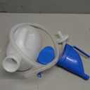 Unisex Potty with Lid and Funnel, Portable Pee Bottle for Men and Women, 2000ml Large Capacity Male Female Reusable Urinals, Emergency Urine Collection for Hospital Home Camping Car Travel