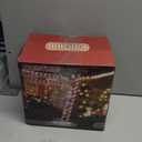 Joliyoou 10FT Christmas Inflatable Decorations, Giant Lighted Ladder Blowups Climbed with Reindeer, Santa, Snowman, C7 String Lights for Xmas Winter Holiday Roofs Trees Balconies Decor