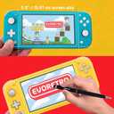 EVORETRO Switch Lite Case Accessories Kit  Compatible with Nintendo Switch Lite  Protective Carrying Case + Game Card Holder + Screen Protector  Fits Pokmon, Animal Crossing, Mario & More (Black)