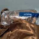 Bedsure Satin Sheets Full Size - 4 Piece Silky Bedsheets with 15 Inches Deep Pocket Fitted Bedsheet,1 Flat Sheet, 2 Satin Pillowcases, Good for Hair & Skin (Full, Coffee)