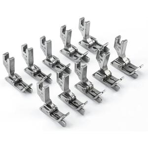 Blooy - SP-18 Right/Left Edge Guide Presser Foot for Industrial Single Needle Lockstitch Sewing Machine Parts (20 PCS)