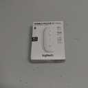 Logitech Pebble Mouse 2 M350s Slim Bluetooth Wireless Mouse, Portable, Lightweight, Customizable Button, Quiet Clicks, Easy-Switch for Windows, macOS, iPadOS, Android, Chrome OS - Tonal White (One Size)