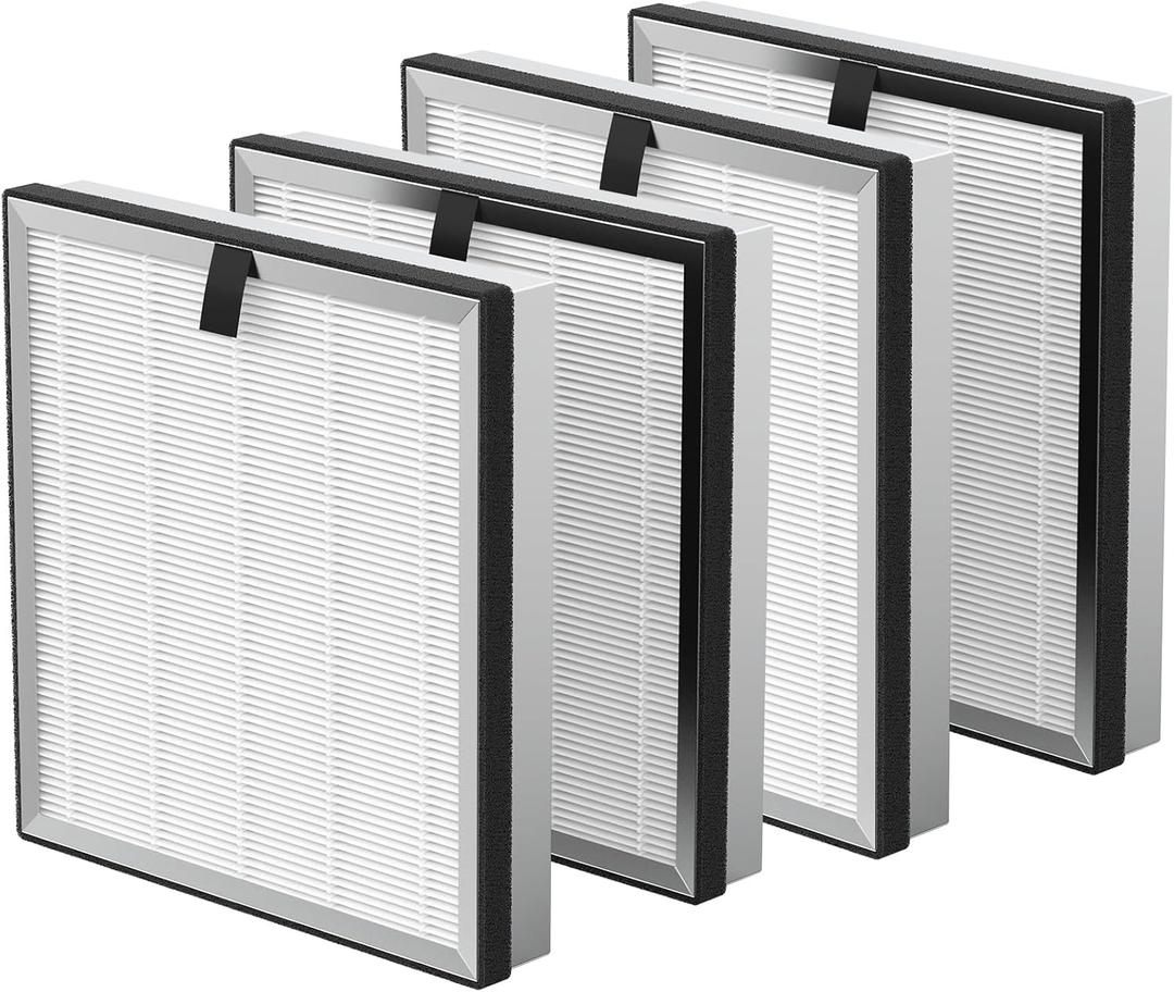 4 Pack APH3000 Replacement Filter Compatible with KNKA APH3000 Air Purifier