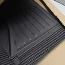 Cargo Mat for 2025 2026 Tesla Model Y Juniper Accessories (Not fit Standard), Full Coverage All Weather Trunk Cargo Liner with Backrest Protectors for Model Y 5 Seats