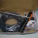 FIXFANS Pressure Washer Gun and Hose Kit, 50 FT High Power Washer Hose with Replacement Wand Extension, 5 Nozzle Tips, M22 Fitting