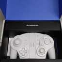 NYXI Wizard 2 Gamecube Switch Controller, TMR Hall Joystick Wireless Switch Controller, Adjustable Triggers,NFC,Programmable Buttons,6-Axis Gyro,HD Rumble for Switch/PC/Wii-White Special Edition