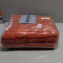 Marvione Bath Towels Set 6 Piece, 100% Turkish Cotton Highly Absorbent and Soft Towels for Bathroom 2 Bath Towels 2 Hand Towels 2 Washcloths, Burnt Orange