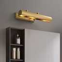 Picture Lights 18" Brass Picture Light 3-Light Gold Wall Sconce (Brushed Brass, 18 in)