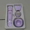 Ufree Bikini Trimmer Electric Razors for Women, Rechargeable Pubic Body Hair Trimmer Electric Shaver for Legs Body Hair, Bikini Shaver IPX7 Waterproof, Gifts for Women, Purple