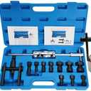 XSTARYE Upgrade 8-32MM Blind Hole Bearing Puller Set with Slide Hammer & Two-Jawed Puller Internal Bearing Extractor Puller Kit with 8PCS Expandable Collets