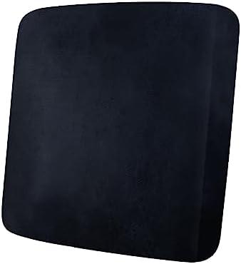ANARACHON Leather Look Couch Cushion Covers Sofa Seat Slipcovers Sets Couches Furniture Protector for Sectional Armchair Loveseat Pets Kids Stretch Spandex Fabric ( Cushion Armchair, Navy), Pack of 2