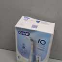 Oral-B iO Deep Clean Rechargeable Electric Powered Toothbrush, Icy Blue with iO Series 3 Limited, 2 Brush Heads and Travel Case - Pressure Sensor to Protect Gums - 3 Cleaning Settings - 2 Minute Timer (1 Count (Pack of 1))