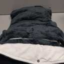 Krifey Wearable Blanket Hoodie, Oversized Sherpa Fleece Sweatshirt with Giant Pocket, Birthday Gifts for Women, Mom, Sister, Dark Gray