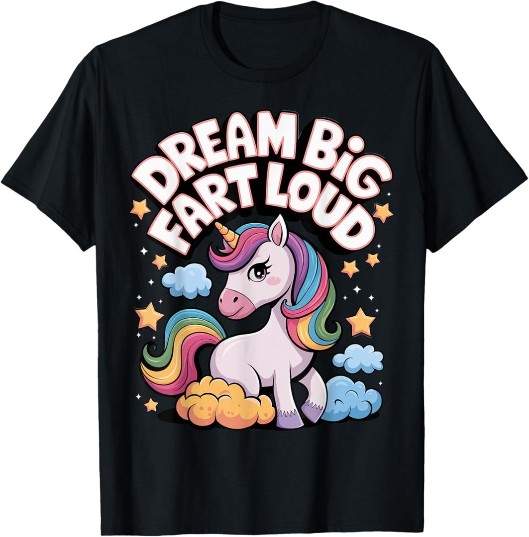 Dream Big Fart Loud T-Shirt XL