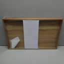 Extra Large Folding Bed Tray Table, 22 x 14 Acacia Wood Breakfast Tray, Food Serving Tray with Legs for Eating in Bed