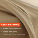MASTERCANOPY Patio Umbrella 10ft Replacement Canopy for 8 Ribs-Khaki Canopy Only