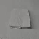 Mayfair Linen 100% Organic Cotton Percale Sheets Full Size - White, 4 Piece Set, Soft & Crisp, Cooling, 16" Deep Pocket Hotel Sheets