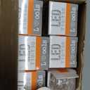 T10 Led Bulb,Dimmable 6W Led Tubular Bulbs, 60 Watt Incandescent Bulb Equivalent, 3000K Soft White, Clear Glass, E26 Base Lamp Bulb, for Cabinet Display Cabinet etc,6 Pack. (Soft White-6P)