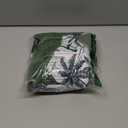 Daci Women 3 Piece Tankini Swimsuits - Tummy Control Tank Top with Bra Modest Bathing Suit with Pockets Boyshorts Bottom (Small, Green Palm Tree)