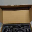 YUESIMATE Tub Shower Faucet Set with Valve, 2 in 1 Dual Shower Head and Handheld Shower Spray with Tub Spout,Shower Trim Kit Matte Black-YS036B 