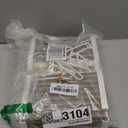 Doll Wardrobe Storage Box, Foldable Doll Closet with 10 Hangers and Rod for 15/17cm Doll Clothes Stackable Organizer Cabinet with Dust-Resistant Cover and Display Shelf (Transparent Grey)