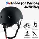 Kids Bike Helmet, Adjustable and Multi-Sport, from Toddler to Youth, 3 Sizes