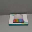 Extra Large Weekly Pill Organizer 4 Times a Day, Fullicon XXL Large Pill Box, 7 Day Medicine Organizer, Black Pill case for Vitamin/Fish Oil/Supplements (Multicolor)