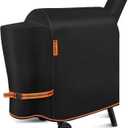 [Upgraded 1000D Heavy Duty Fabric] Grill Cover for Traeger Pro 22/575 Series BAC503, Waterproof Wood Pellet Smoker Cover, Tear & Fade Resistant with Buckle &Zipper, for Traeger Lil'Tex Elite, Eastwood