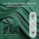 10 ft x 10 ft Wrinkle Free Hunter Green Backdrop Curtain for Parties, Polyester Dark Green Photo Backdrop Drapes 2 Panels 5x10ft for Baby Shower Wedding Birthday Party Photography Curtains