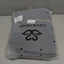 LOVEVOOK Laptop Bag for Women 17 inch,Diamond Quilted Work Tote Bags Womens Laptop Tote Bag Computer Shoulder Bags,Stylish Travel Tote Bags Laptop Purse Case Briefcase Handbag with Clutch Purse,Black