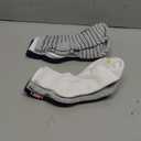HUE Women's Mini Crew Sock, Navy Stripe-6 Pair Pack, One Size