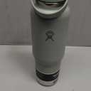 Hydro Flask Travel Water Bottle - Insulated Stainless Steel - Wide Straw Lid, Non Spill, Leakproof in 40 Oz Agave Green