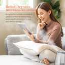 Cool Mist Humidifier - 2.2L Water Tank, for Bedroom, Baby, Quiet Ultrasonic Air Vaporizer, Adjustable Mist Level, 360 Nozzle Rotation, Auto-Shut Off, Large Area Humidifiers Easy Fill and Clean (Grey)